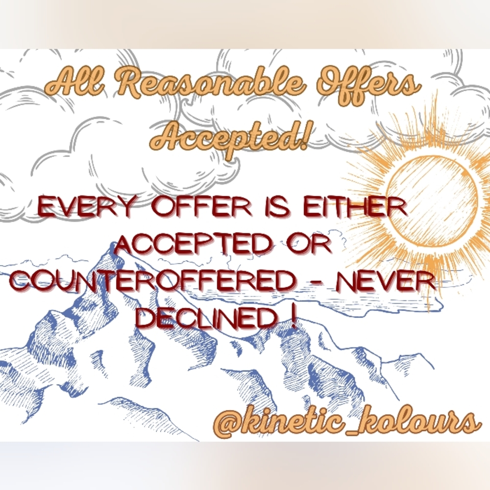 All Reasonable Offers Accepted